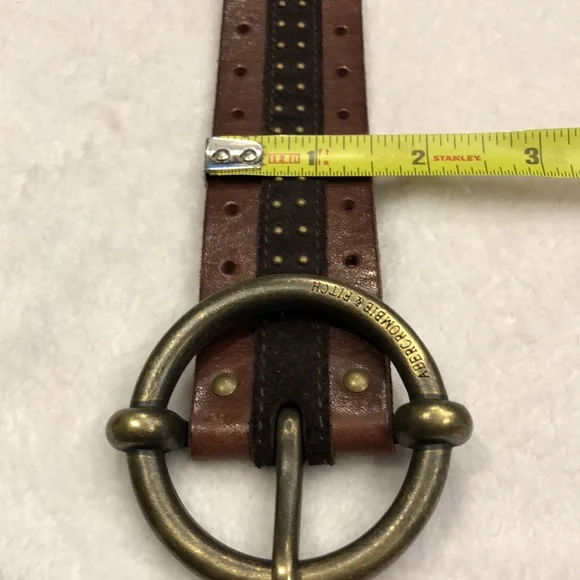 Genuine Leather vintage A&F belt - Picture 6 of 7